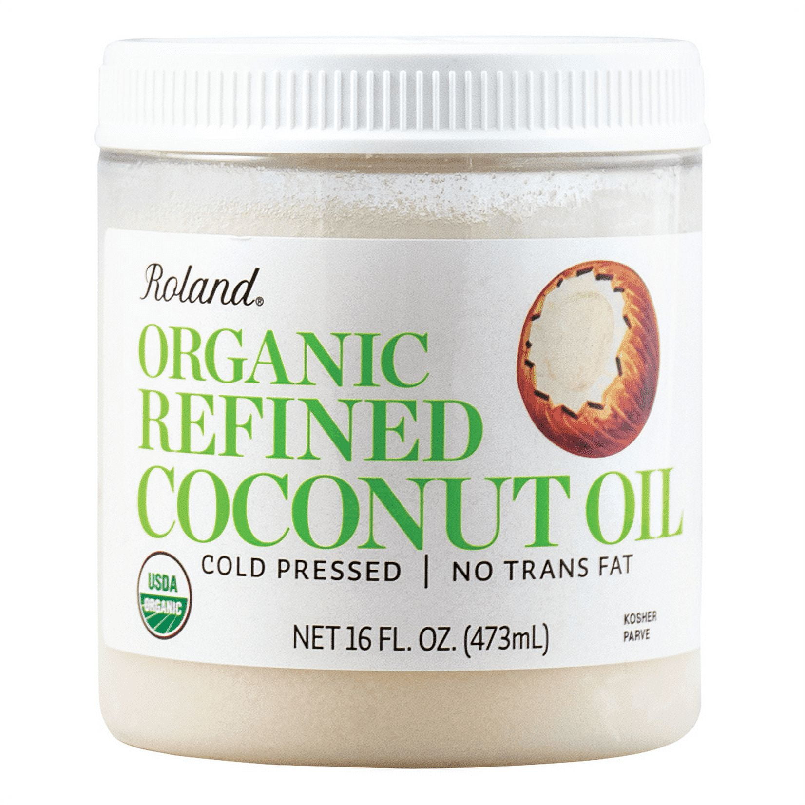Roland Organic Refined Coconut Oil 16 FL.oz.