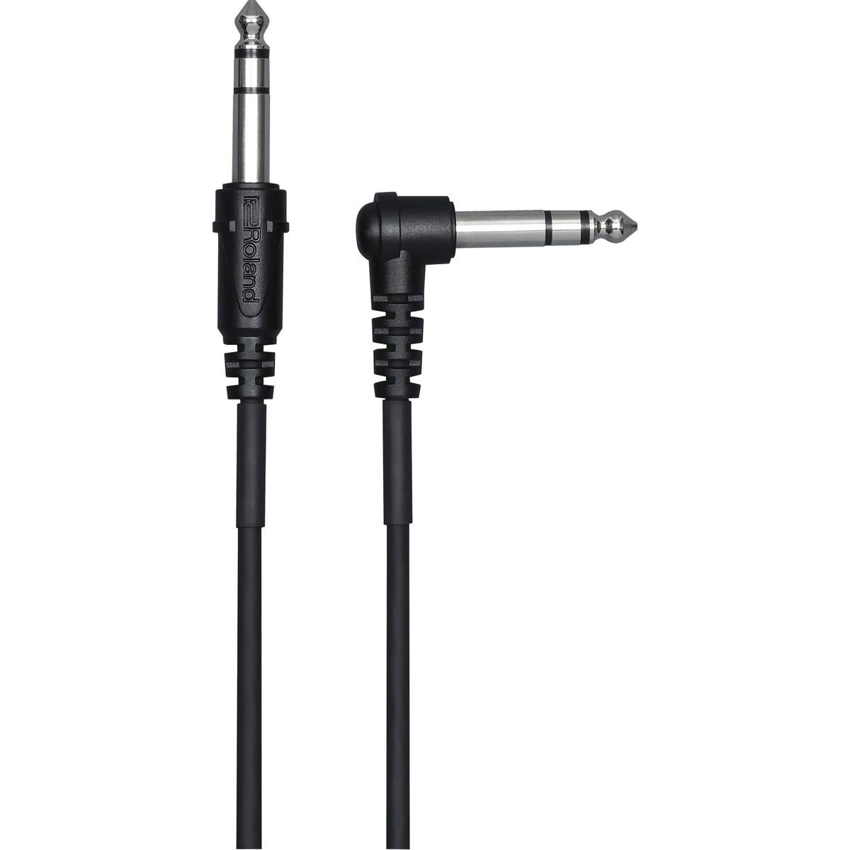 Roland PCS-15-TRA 15' 1/4" TRS Angled to 1/4" TRS Straight V-Drums Trigger Cable