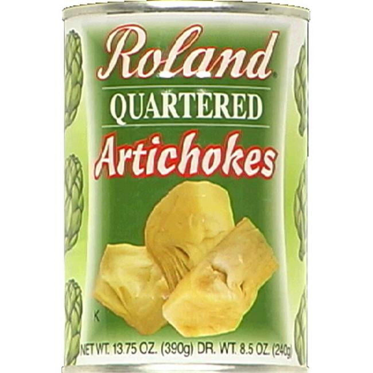 Roland Quartered Artichoke Hearts, 13.75 oz