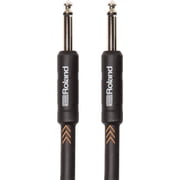 Roland RIC-B10 Black Series Instrument Cable, 10 Ft 3 M Straight/ Straight End
