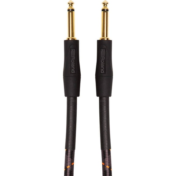 Roland RIC-G Gold Series Instrument Cable Straight to Straight 15ft