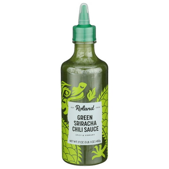 Roland Sriracha Chili Green Sauce 17 oz (Pack of 12)