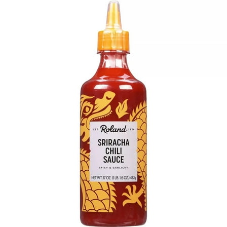 Roland Sriracha Chili Sauce, Allergens Not Contained, 17 Ounces