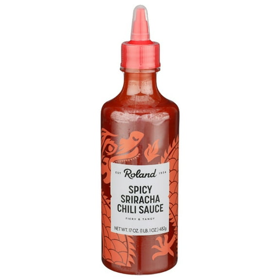 Roland Sriracha Chili Sauce Spicy 17 oz (Pack of 12)