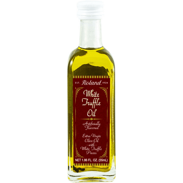 Roland White Truffle Oil with White Truffle Pieces and Artificial