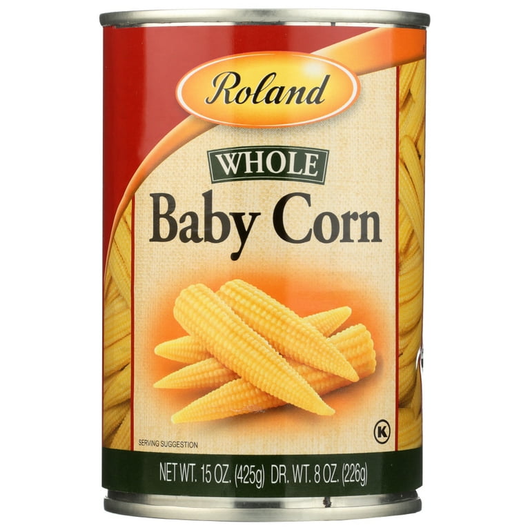 Roland Whole Baby Corn, 15 Oz - Walmart.com