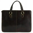 thumbnail image 1 of Rolando Business Leather Handbag for Unisex, Dark Brown, 1 of 1