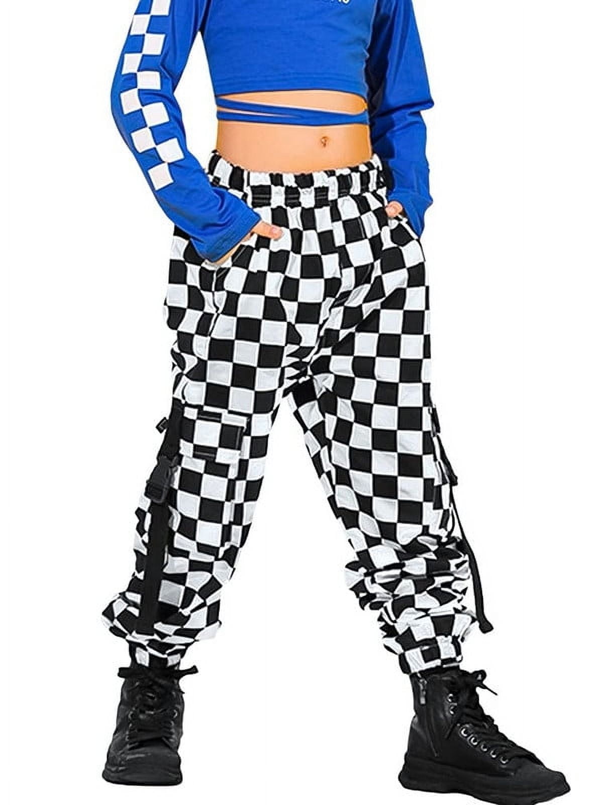 Pantalon Cargo Fille - Style Hip-hop Streetwear - élastique Taille Et Poignets - 4 à 15 Ans - 3