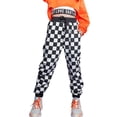 thumbnail image 1 of Rolanko Girls' Jogger Pants Active Kids Sweatpants with Pocket Hip Hop Streetwear Trousers, 1 of 5
