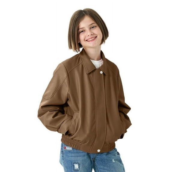 Rolanko Girls' Jogger Pants Active Kids Sweatpants with Pocket Hip Hop Streetwear