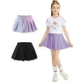 thumbnail image 1 of Rolanko Skorts for Girls Skirts 2 Pack Cotton Kids Shorts Casual Play School Tennis 2-9 Years, 1 of 6