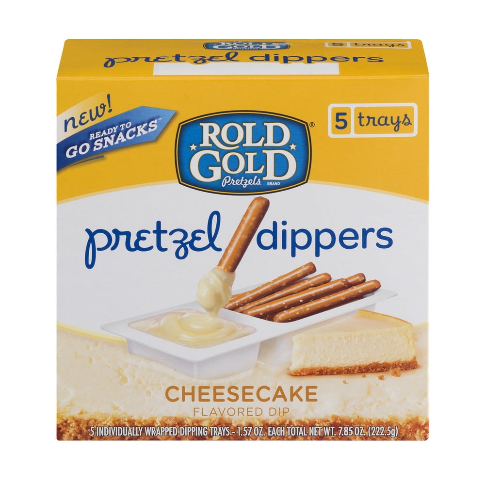 Rold Gold Cheesecake Flavored Dip Pretzel Dippers, 1.57 Oz., 8 Count