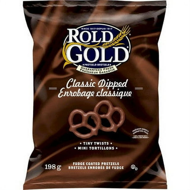 Rold Gold Classic Dipped Tiny Twists Pretzels, 198g/6.9 oz., {Imported
