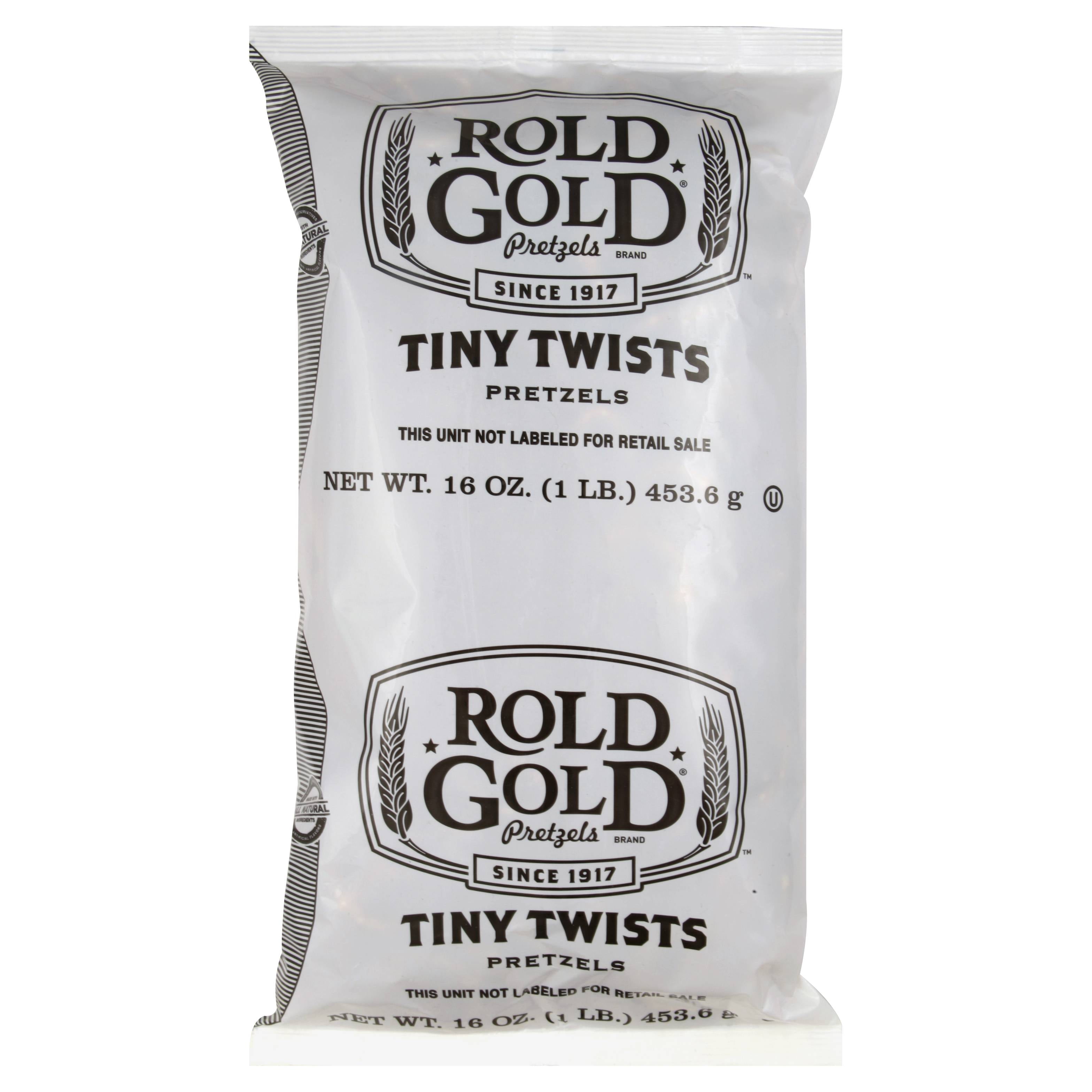 Rold Gold Classic Tiny Twist Pretzels, 16 Ounce Bag (Pack of 6)