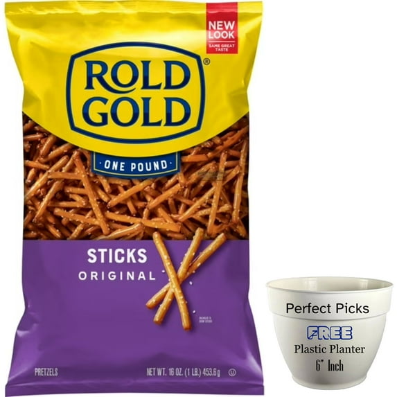 Rold Gold Pretzel Sticks Snacks, 16 oz Bag