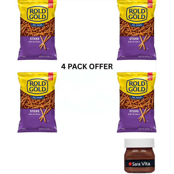 Rold Gold Pretzel Sticks Snacks, 16 oz Bag