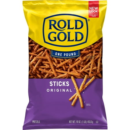 Rold Gold Pretzel Sticks Snacks, 16 oz. (Pack of 6)