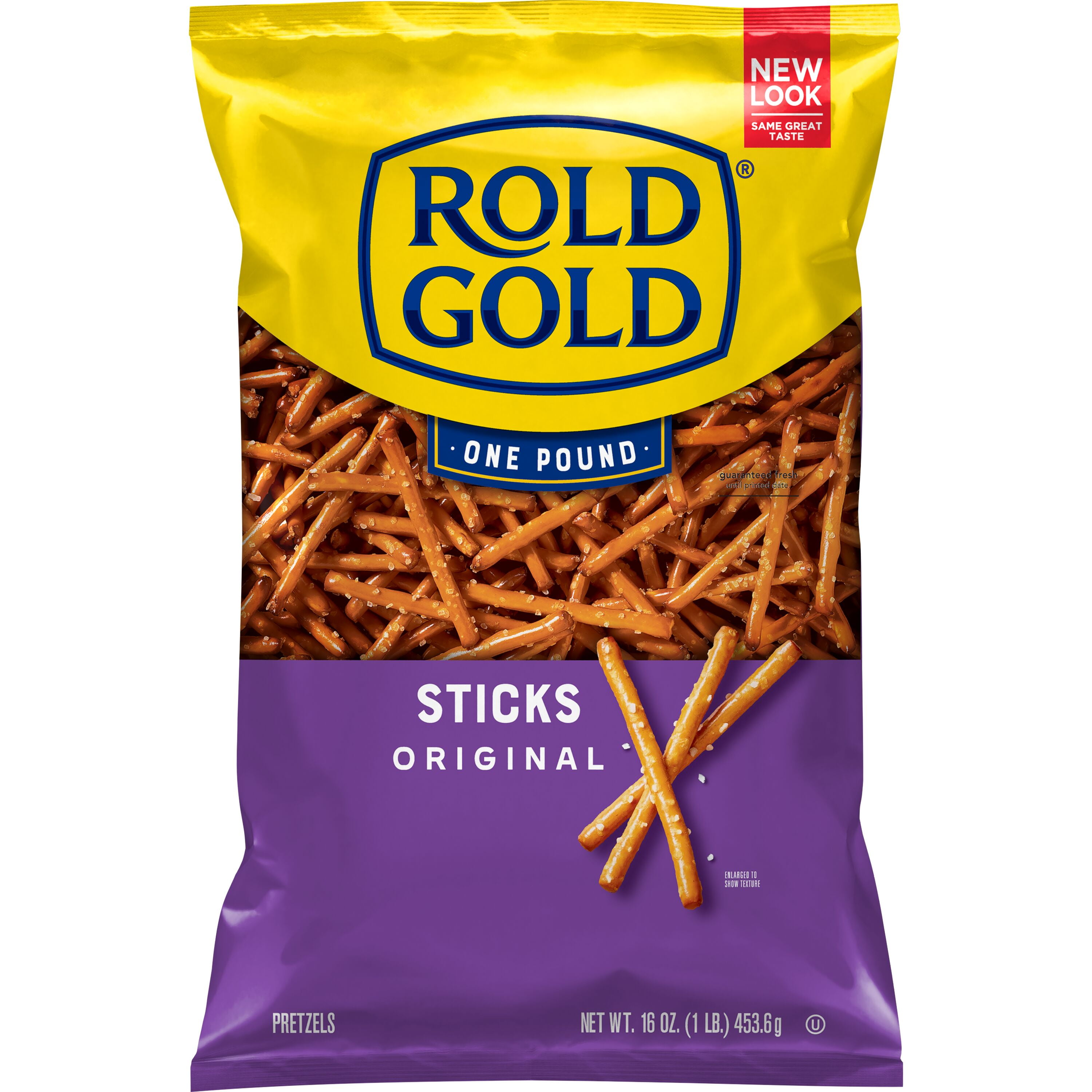 Rold Gold Pretzel Sticks Snacks, 16 oz. (Pack of 8)
