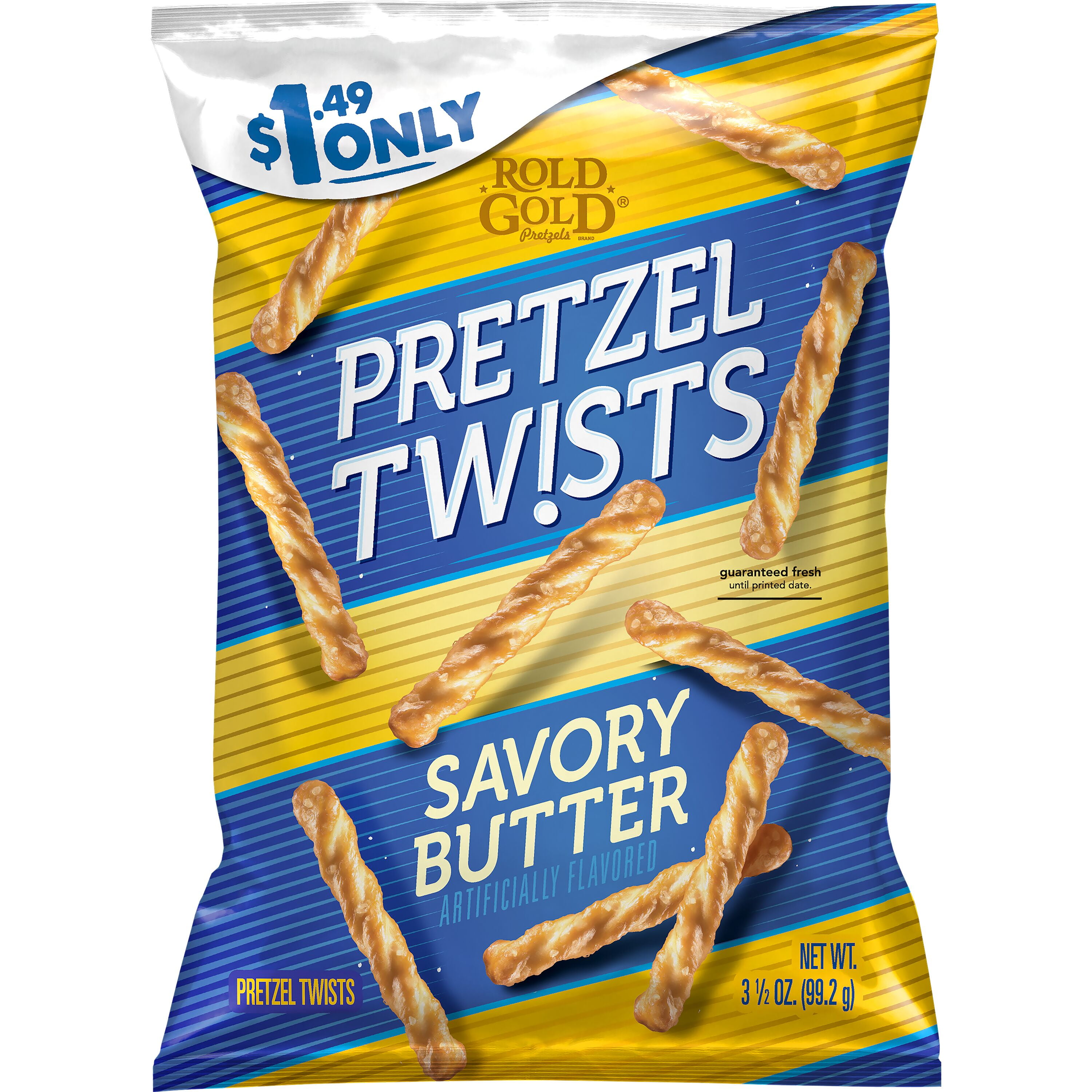 Rold Gold Pretzels Recipe 5 Savory Butter 3.5 Ounce