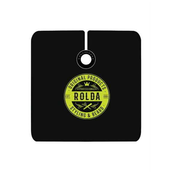 Rolda Black Cape (Assorted Logo Colors) - Black with Fuchsia Logo