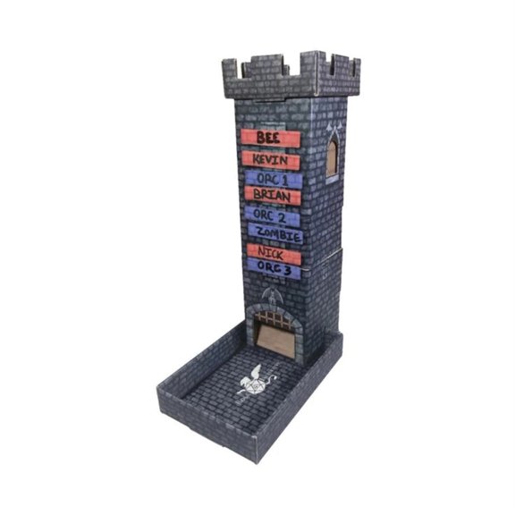 Dark Castle Keep TICE Tower w/Magnetic Initiative Turn Tracker
