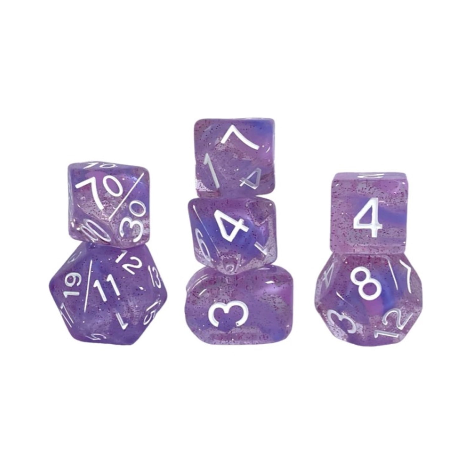 Role 4 Initiative R4I50549-7C Tricksy Pixie Dice Game - Set of 7