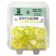 thumbnail image 1 of Role 4 Initiative Polyhedral Dice - Ochre Jelly w/White Numbers (7) New, 1 of 2