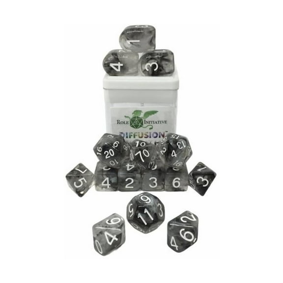 Role 4 Initiative: 15-Set Dice Diffusion Wraith R4I 50514-FC
