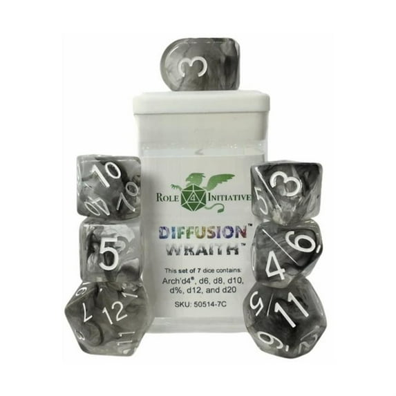 Role 4 Initiative R4I Dice w/ Archd4: Diffusion - Wraith (7)
