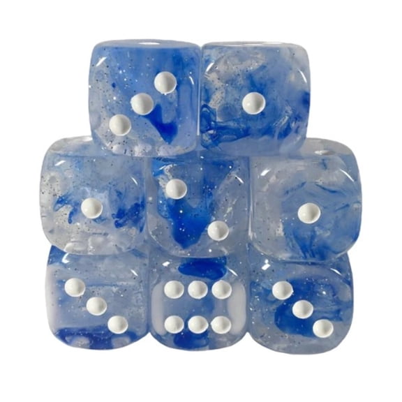 Role 4 Initiative d6 18mm Wizard's Arcana w/White (12) New