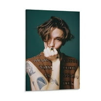 Role Model Art Singer Poster Artworks Canvas Poster Room Aesthetic Wall Art Prints Home Modern Decor Gifts 12x18inch(30x45cm)