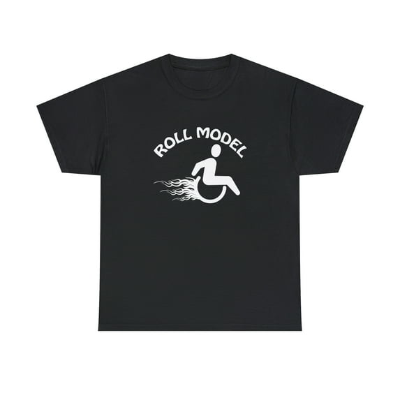 Role Model Wheelchair Shirt, Disability Awareness, Funny Gift - ID: 2121