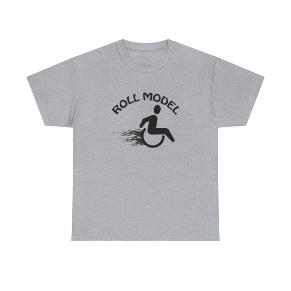 Role Model Wheelchair Shirt, Disability Awareness, Funny Gift - ID: 2121