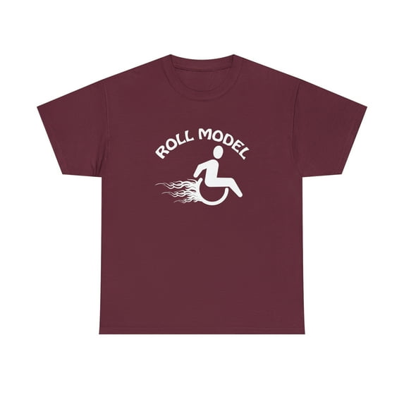 Role Model Wheelchair Shirt, Disability Awareness, Funny Gift - ID: 2121