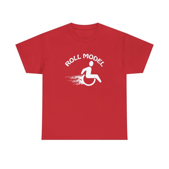 Role Model Wheelchair Shirt, Disability Awareness, Funny Gift - ID: 2121