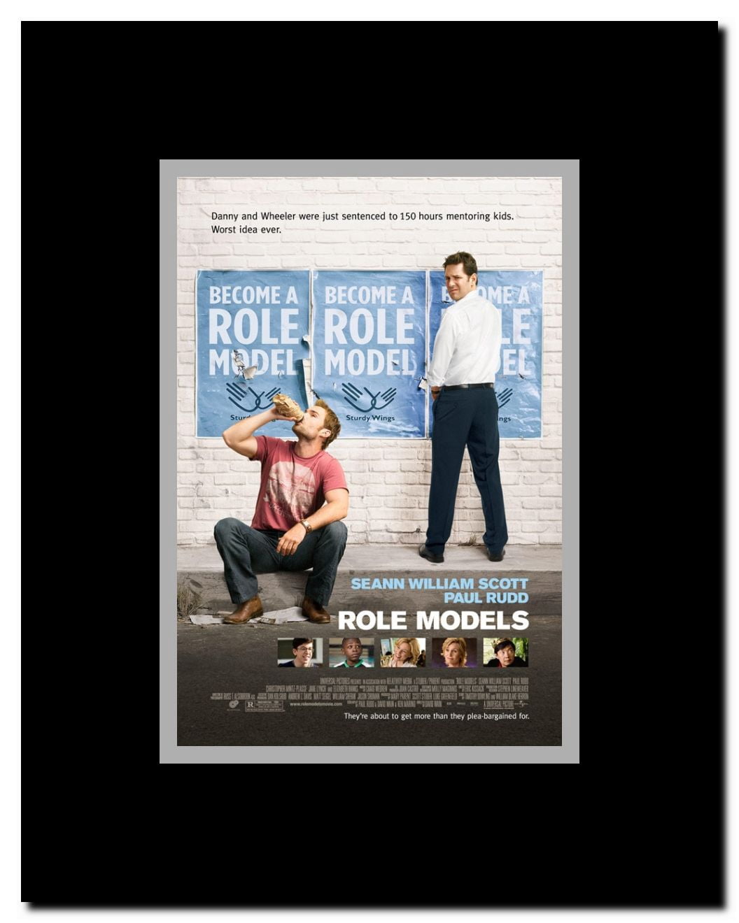 Role Models Framed Movie Poster