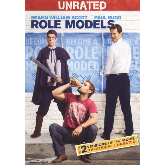 Pre-Owned Role Models , by David Wain , DVD, Comedy ,Unrated/Rated, English