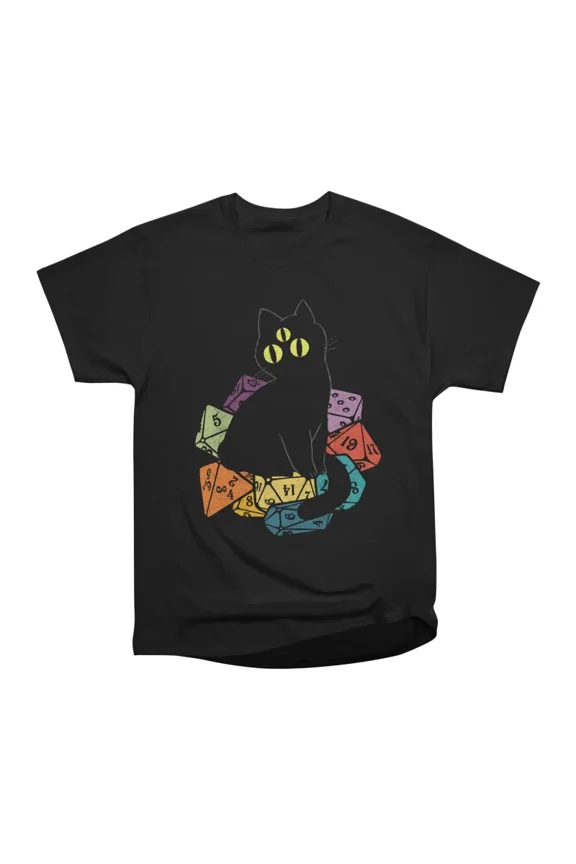 Role Playing Cat T-Shirt Tee Gift For Him Merch For Her Apparel For Friend