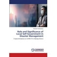 thumbnail image 1 of Role and Significance of Local Self-Government in Disaster Management (Paperback), 1 of 1