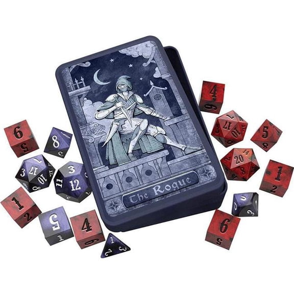 Roleplaying Class-Specific Dice - Rogue - Set of 16