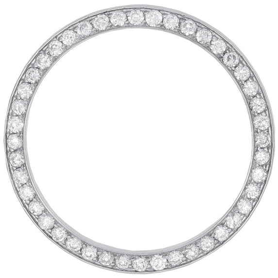 Rolex DateJust Custom Diamond Bezel to Fit 36mm Watches ONLY Round Cut 1.90 Ct.