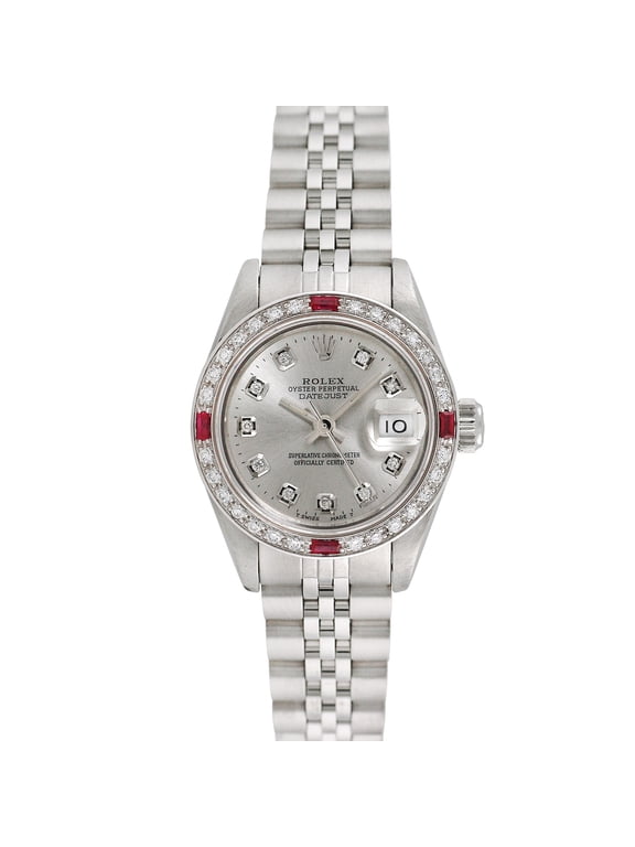 Pre-Owned Rolex Ladies Datejust 26mm Stainless Steel Jubilee Wristwatch