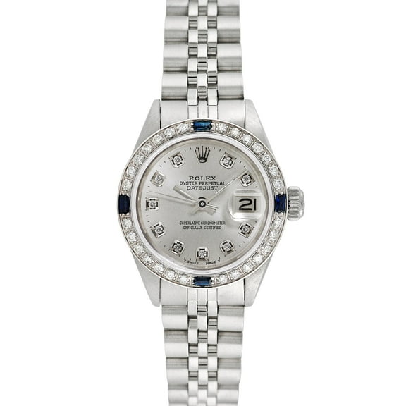 Pre-Owned Rolex Ladies Datejust 26mm Stainless Steel Jubilee Wristwatch