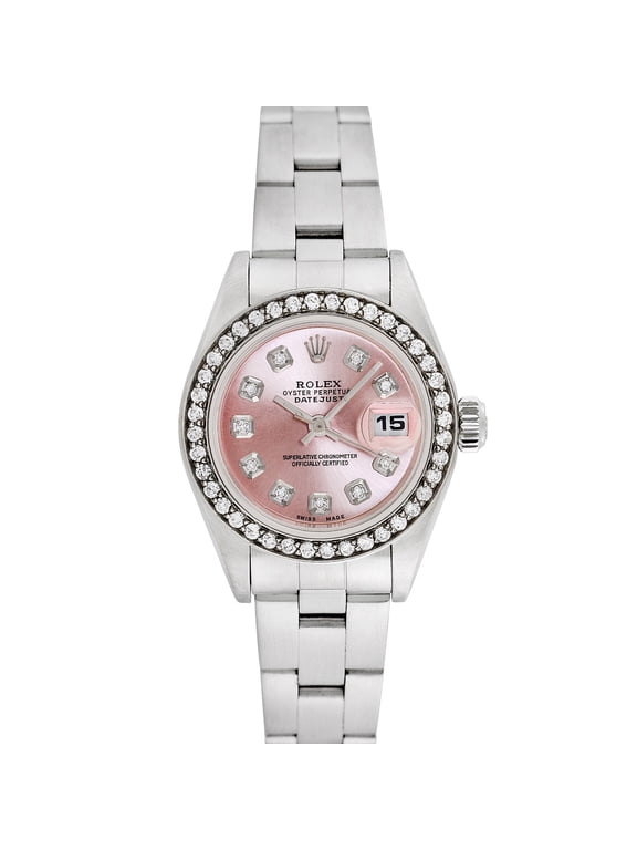 Pre-Owned Rolex Ladies Datejust 26mm Stainless Steel Oyster Wristwatch