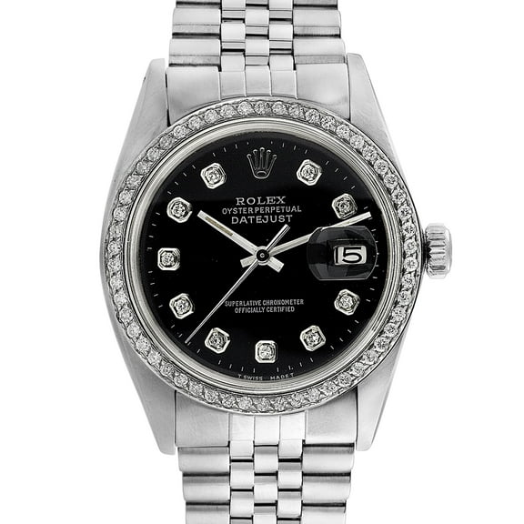 Pre-Owned Rolex Men's Datejust 36mm Stainless Steel Jubilee Wristwatch