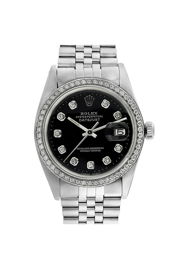 Pre-Owned Rolex Men's Datejust 36mm Stainless Steel Jubilee Wristwatch