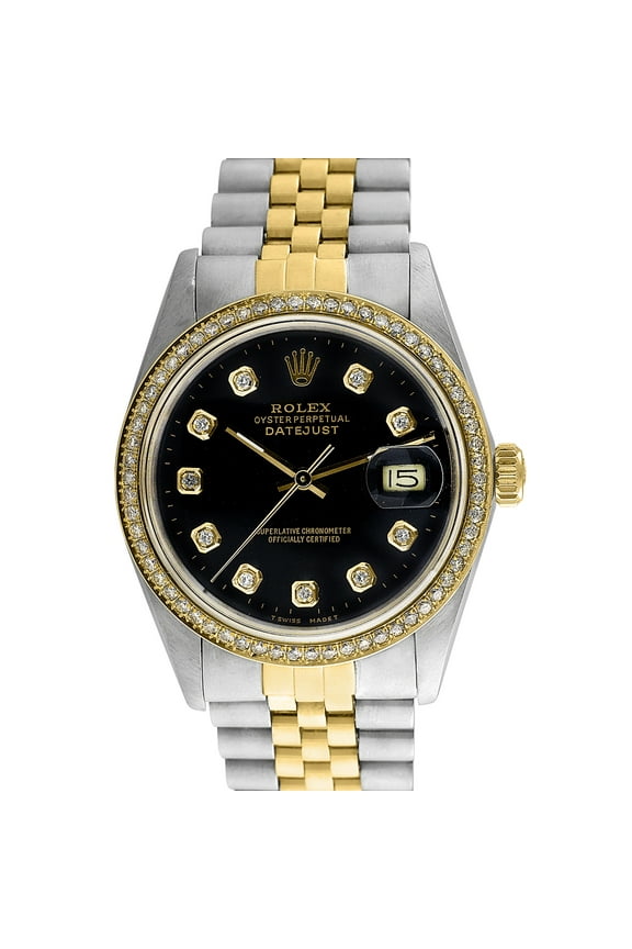 Pre-Owned Rolex Men's Datejust 36mm Stainless Steel and 18K Yellow Gold Jubilee Wristwatch