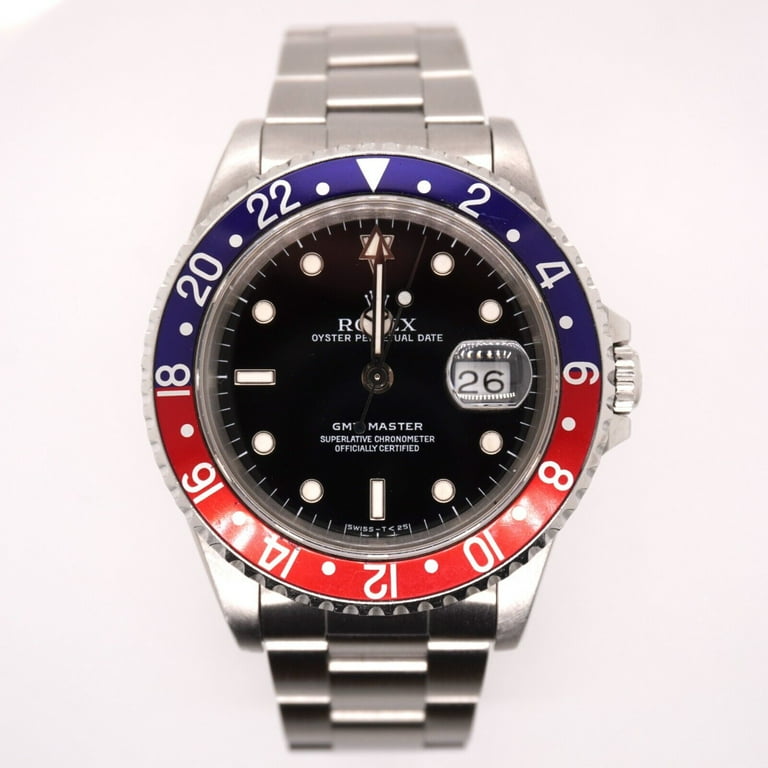 Rolex watch blue online and red