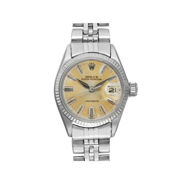 Rolex Oyster Perpetual LadyDate Steel Silver Dial Automatic