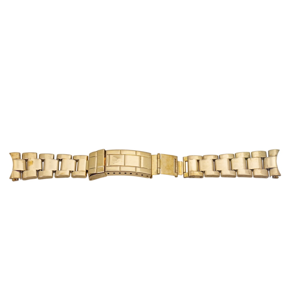 Mens President 18K Yellow Gold Watch Band For Rolex Day-Date 20mm | 70  grams - JFL Diamonds & Timepieces